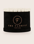 Luxurious Preserved White Roses