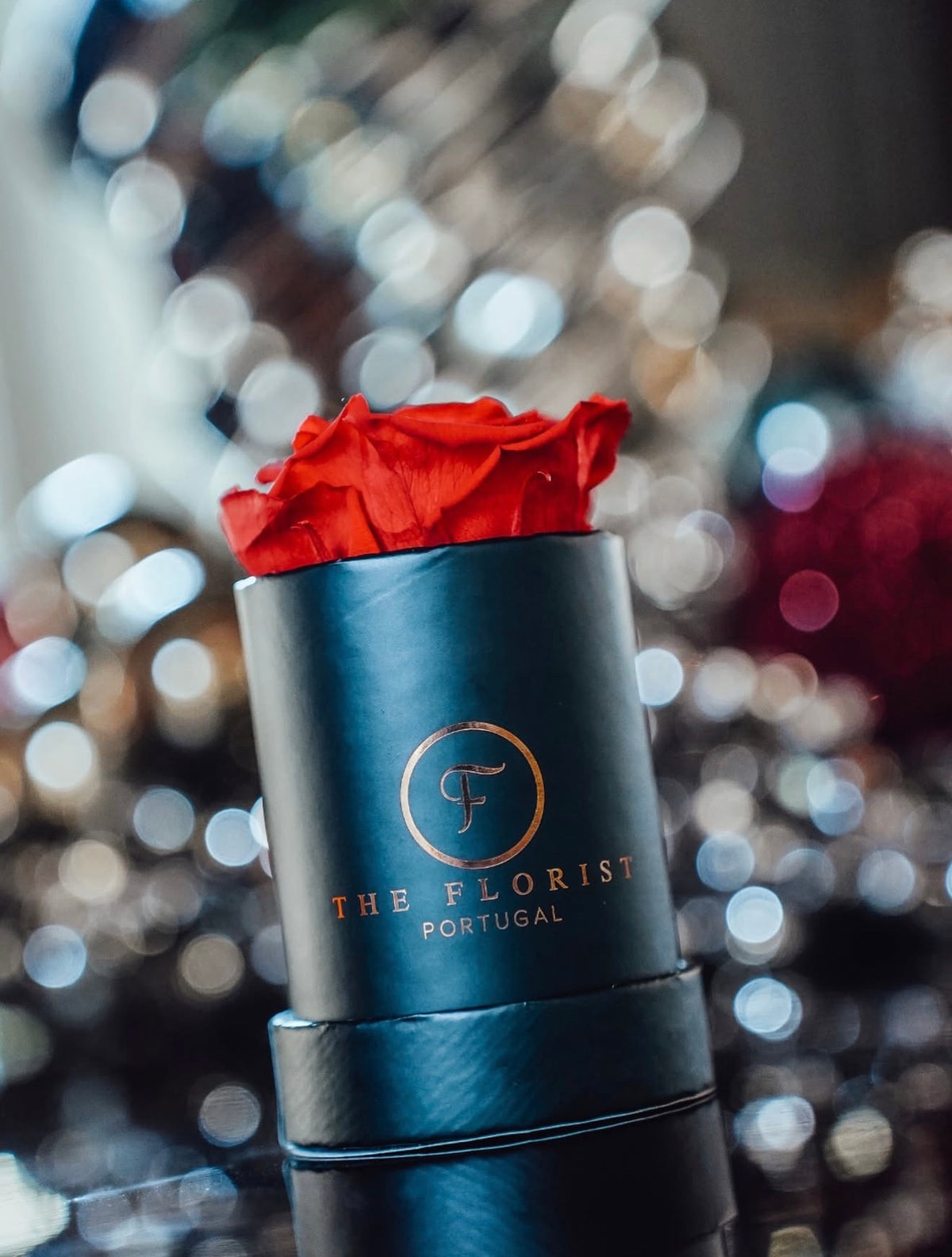 Single Rose Preserved Red - The Florist