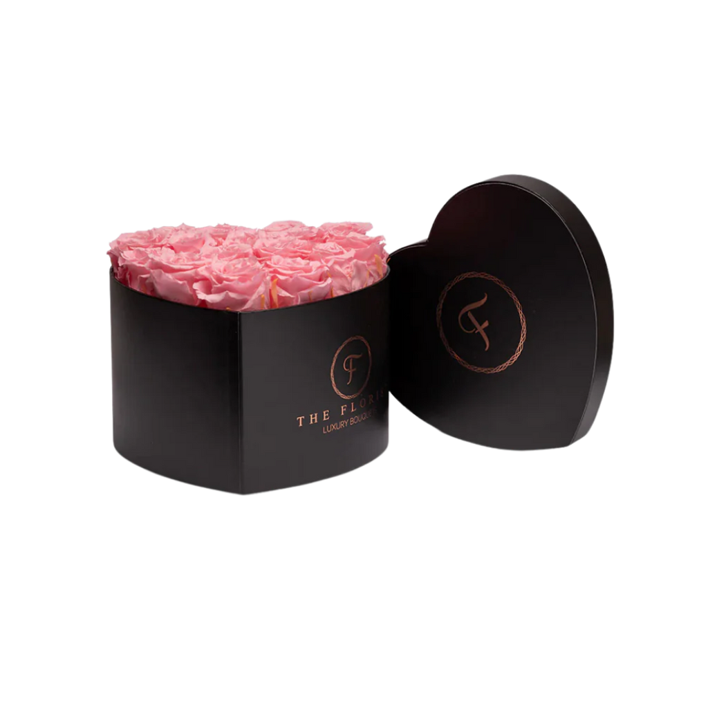 Passion Preserved Pink Roses XL - The Florist Portugal - Florista Online 24/7