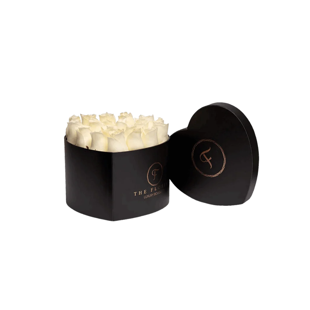 Passion White Roses XL - The Florist Portugal - Florista Online 24/7