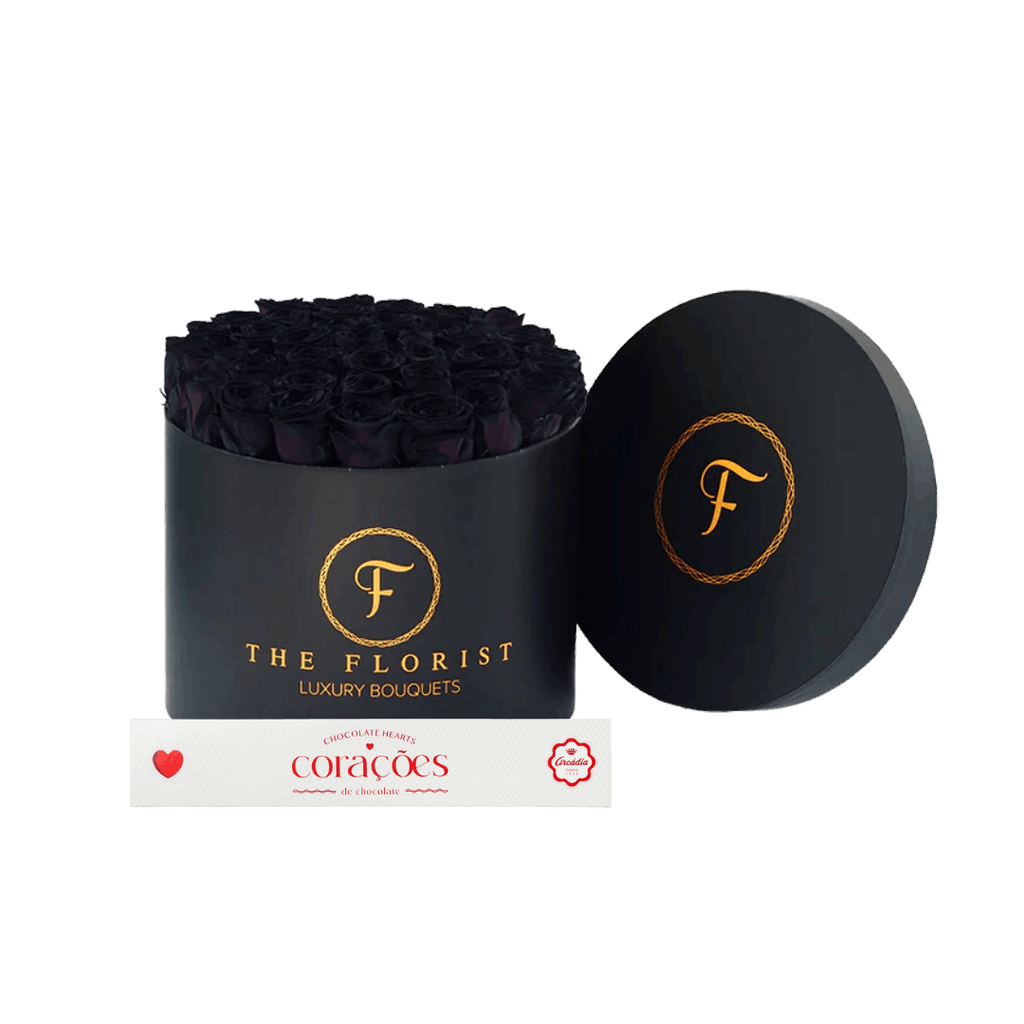 Luxurious Black Roses