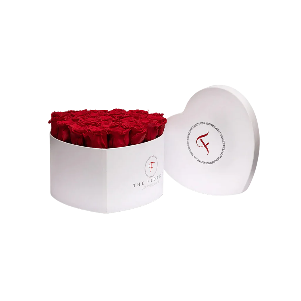 Passion Preserved Red Roses XL - The Florist Portugal - Florista Online 24/7