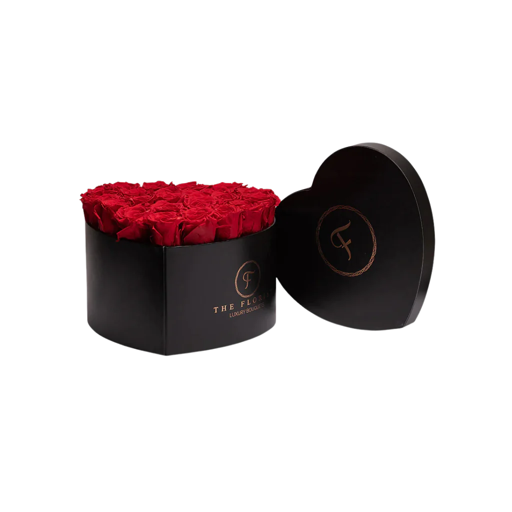 Passion Preserved Red Roses XL - The Florist Portugal - Florista Online 24/7