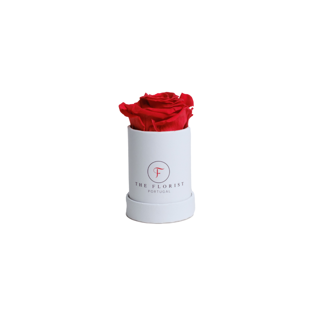 Single Rose Preserved Red - The Florist Portugal - Florista Online 24/7