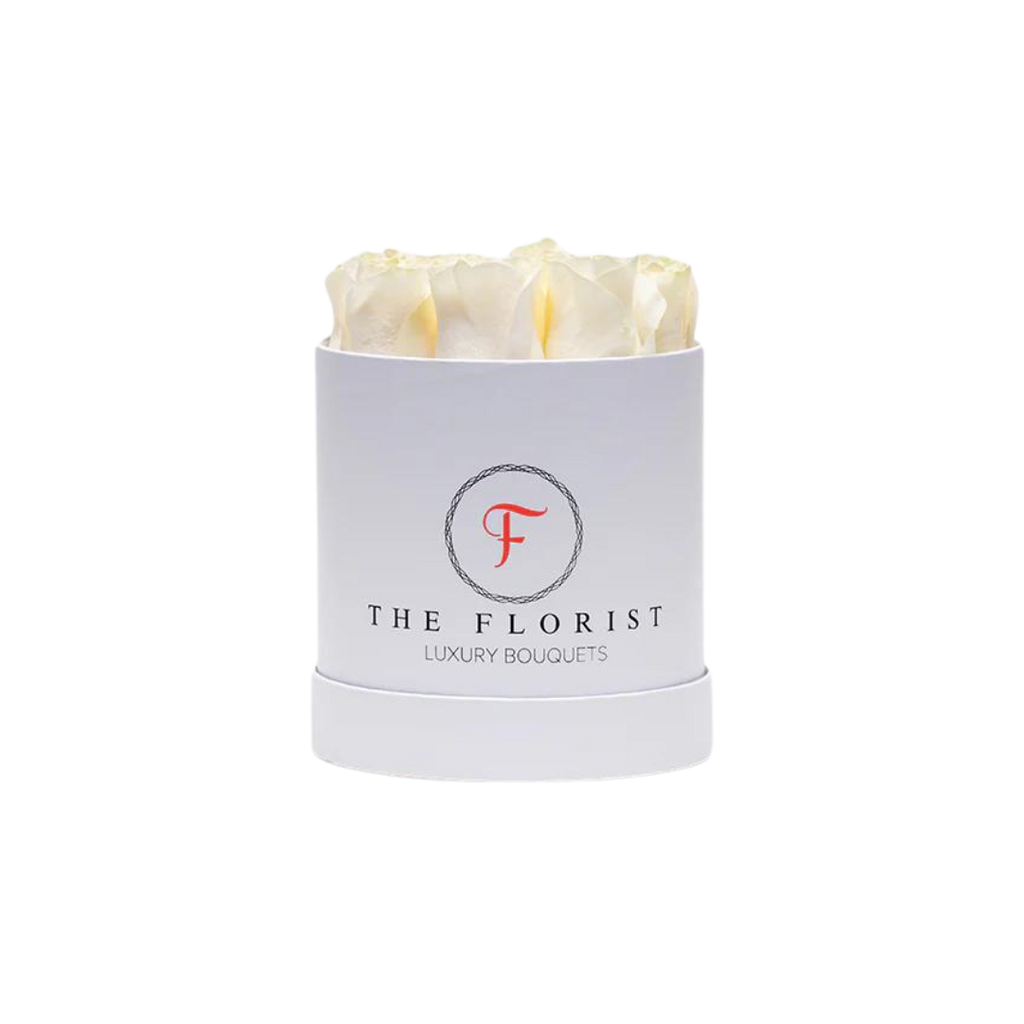 Simplicity White Roses - The Florist Portugal - Florista Online 24/7