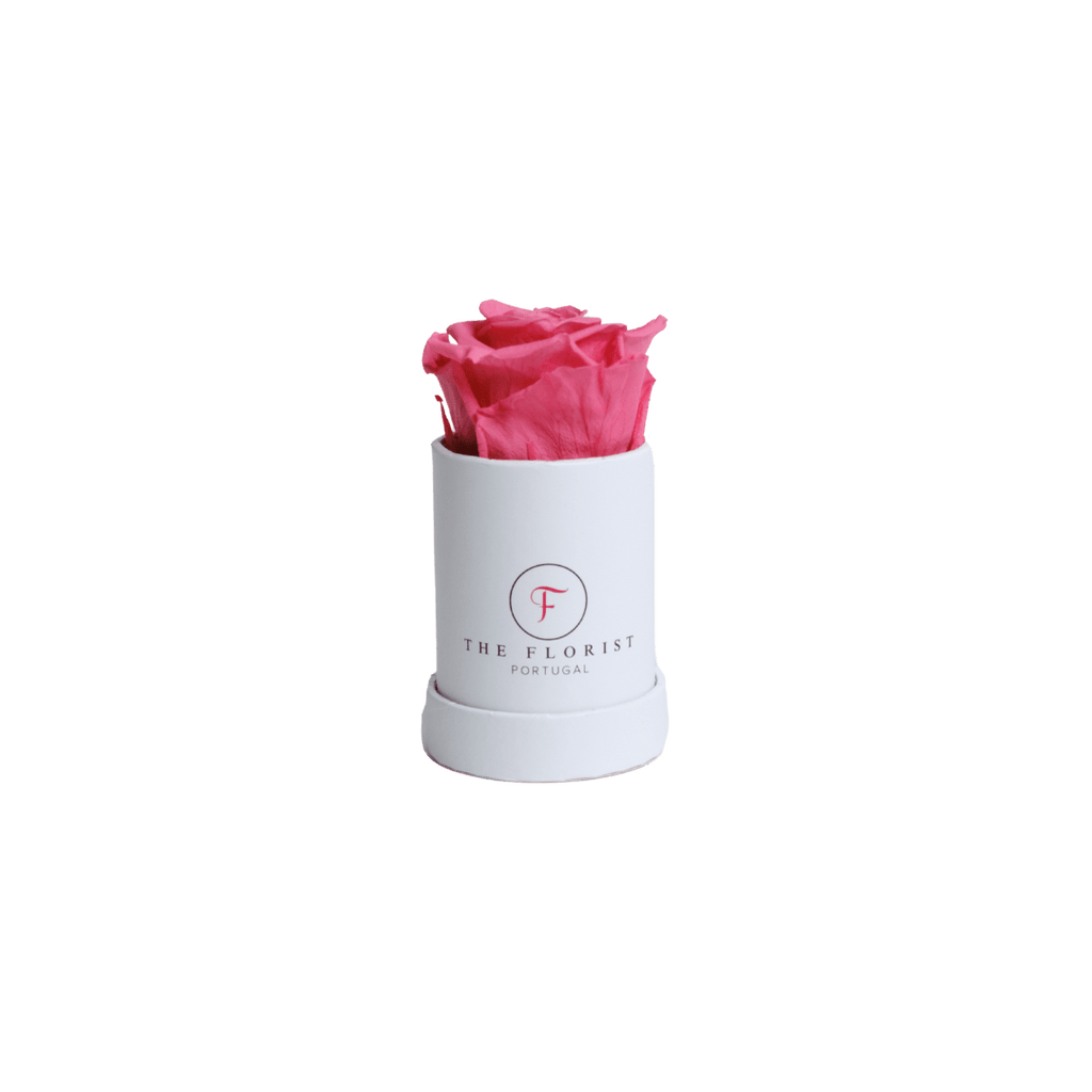 Single Rose Preserved Pink - The Florist Portugal - Florista Online 24/7