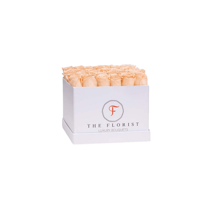 Supreme Salmon Roses - The Florist Portugal - Florista Online 24/7