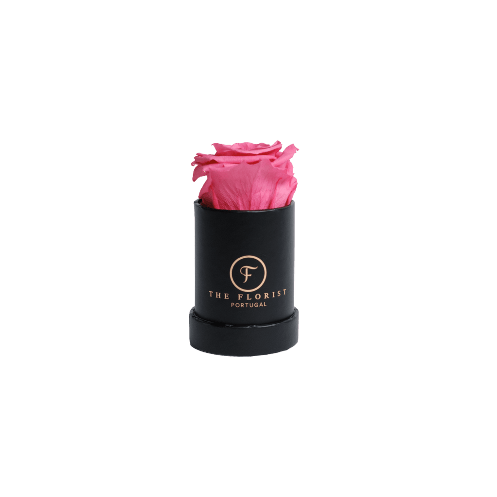Single Rose Preserved Pink - The Florist Portugal - Florista Online 24/7