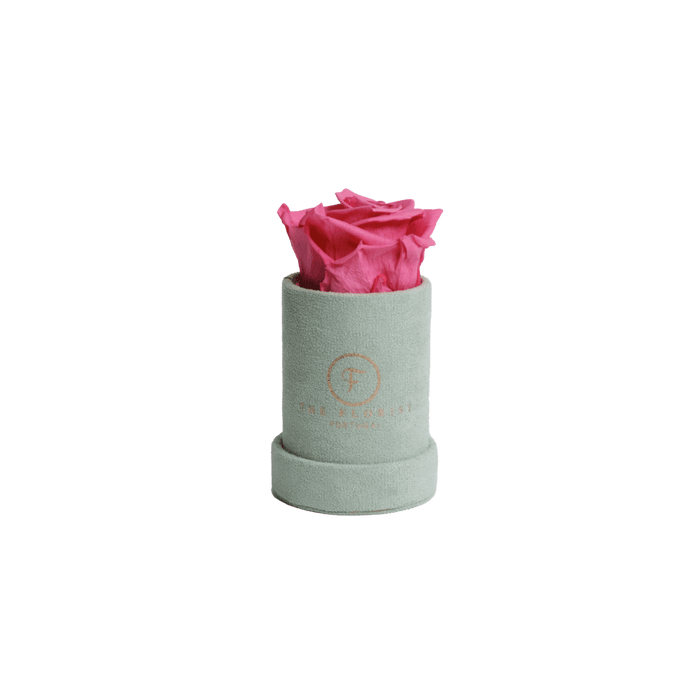 Single Rose Preserved Pink - The Florist Portugal - Florista Online 24/7