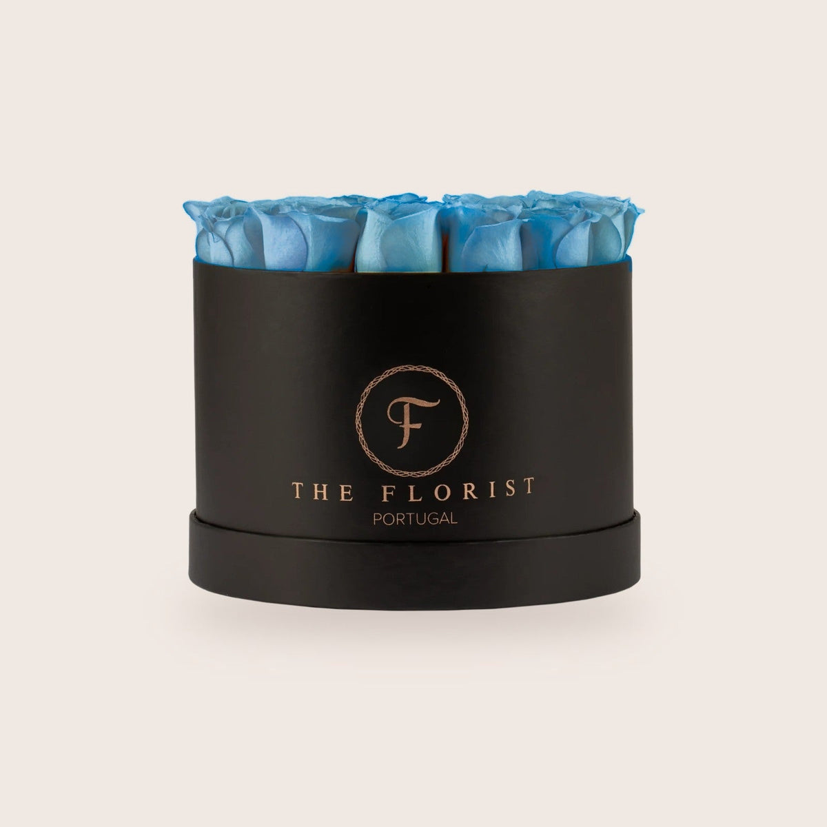 Glamorous Preserved Blue Roses