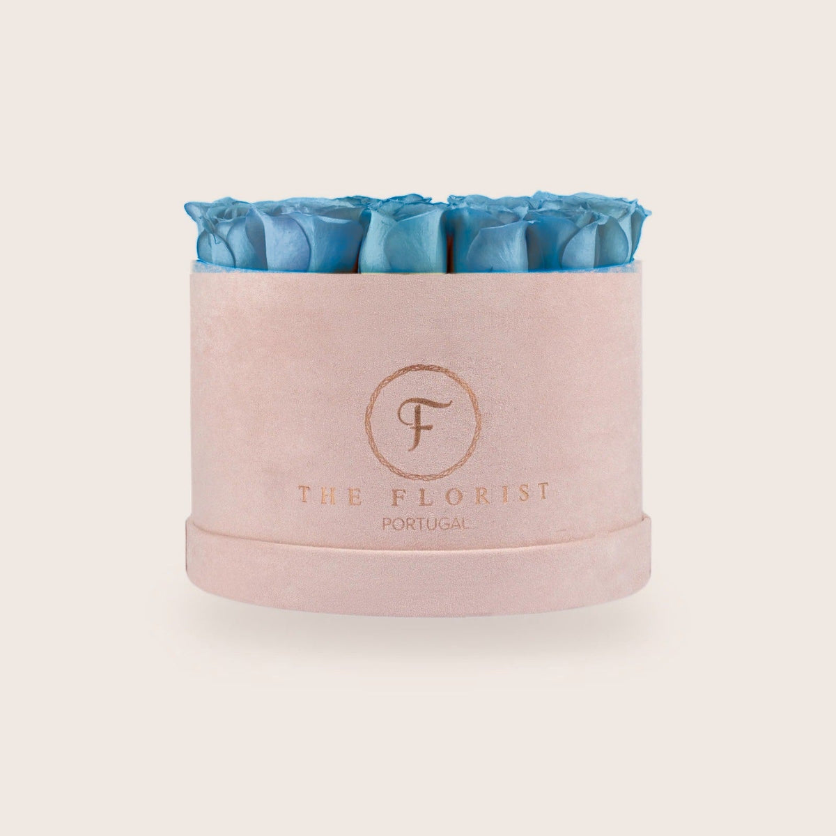 Glamorous Preserved Blue Roses