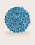 Lujosas rosas azules preservadas