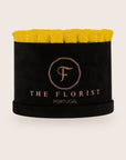 Luxurious Preserved Yellow Roses