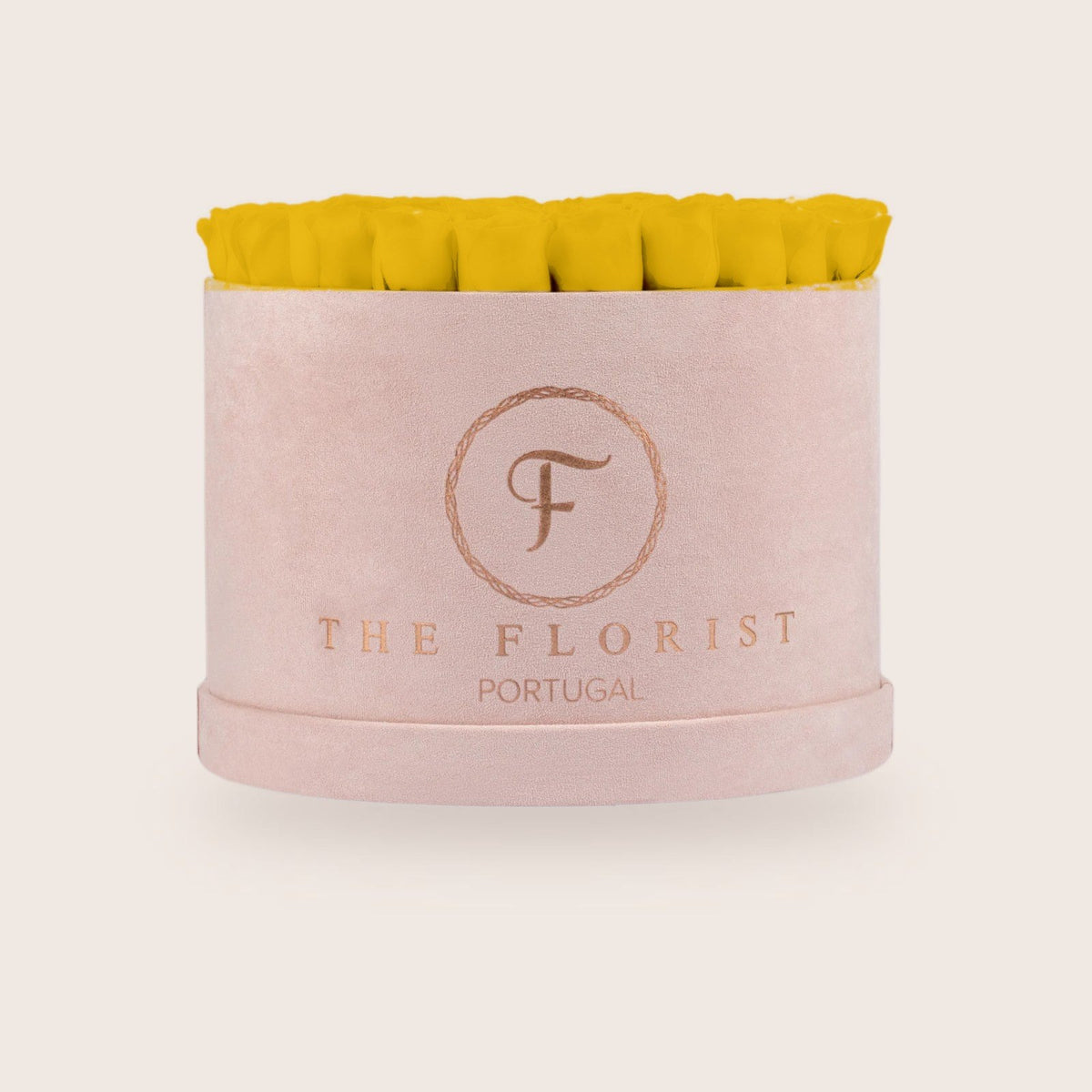 Luxurious Preserved Yellow Roses
