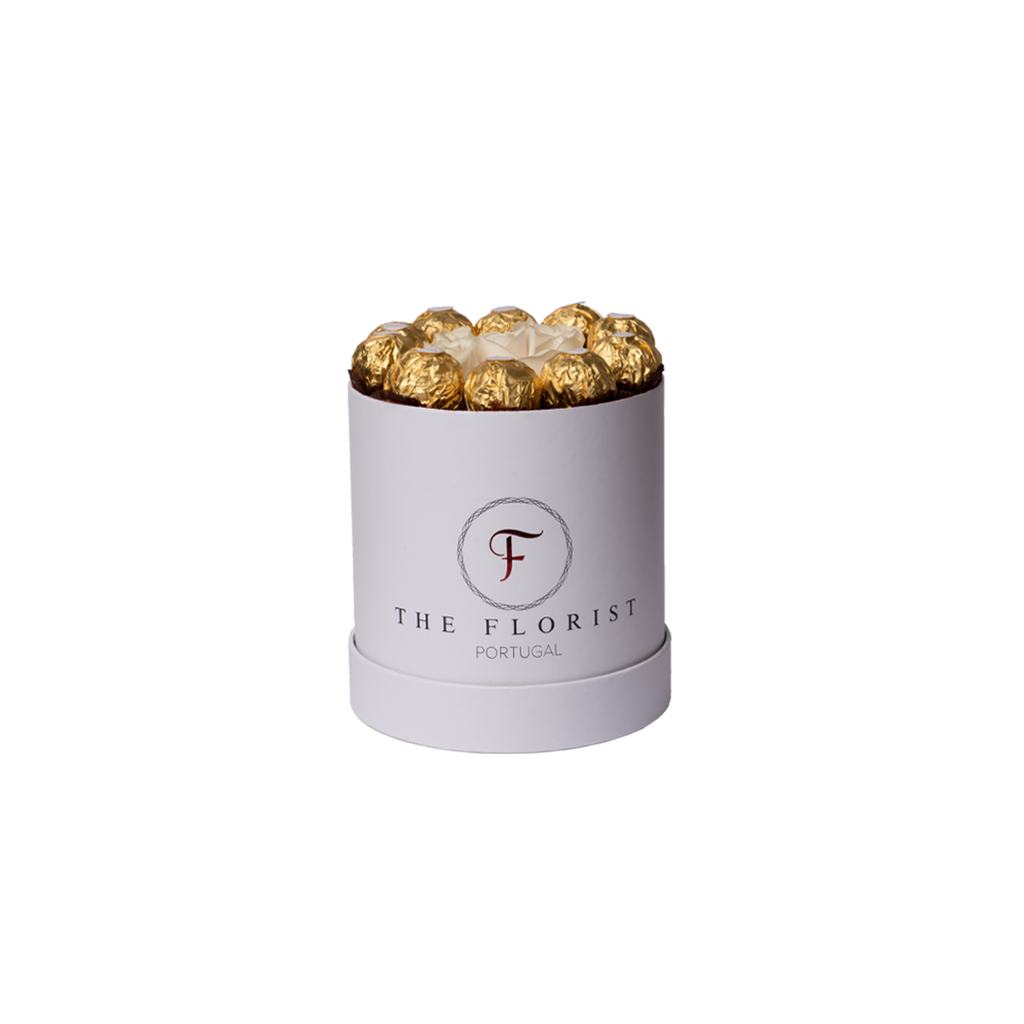 The Florist by Ferrero | White Roses - The Florist Portugal - Florista Online 24/7