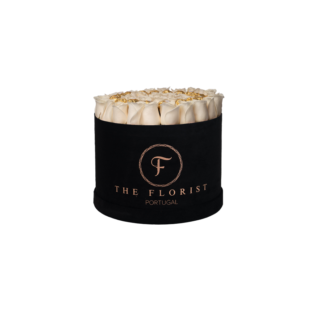 The Florist by Ferrero | White Roses - The Florist Portugal - Florista Online 24/7