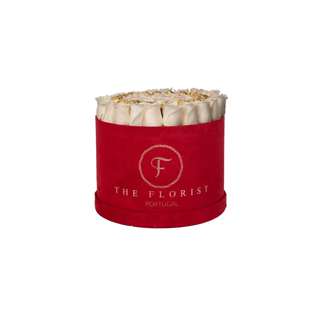 The Florist by Ferrero | White Roses - The Florist Portugal - Florista Online 24/7